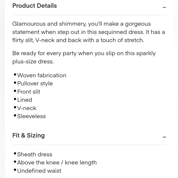 1. State Phoebe Slip Rich Black Time Sequins Dress Size 14W Above Knee Cocktail - Picture 6 of 6